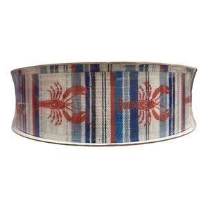 Member's Mark Wired Edge Premium Ribbon, 1.5" Wide x 50 Yards - Crawfish